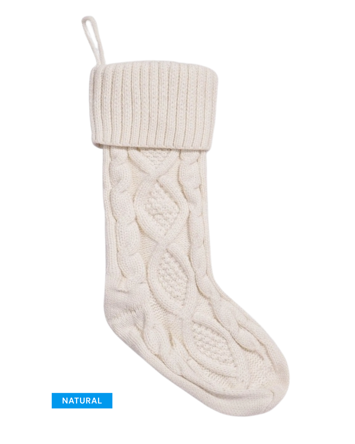 Personalized Embroidered Knit Christmas Stocking