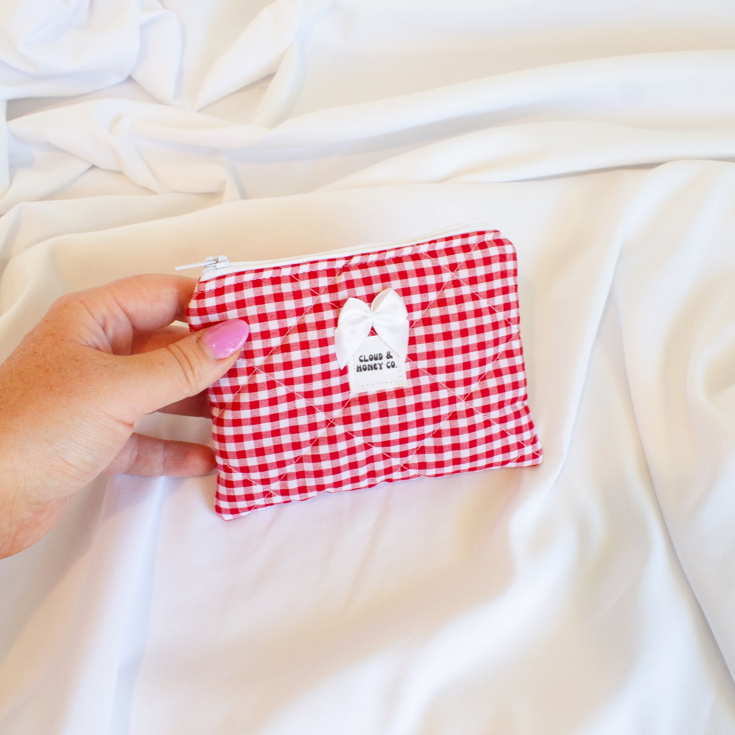 The Cherry Babe Small Zipper Bag