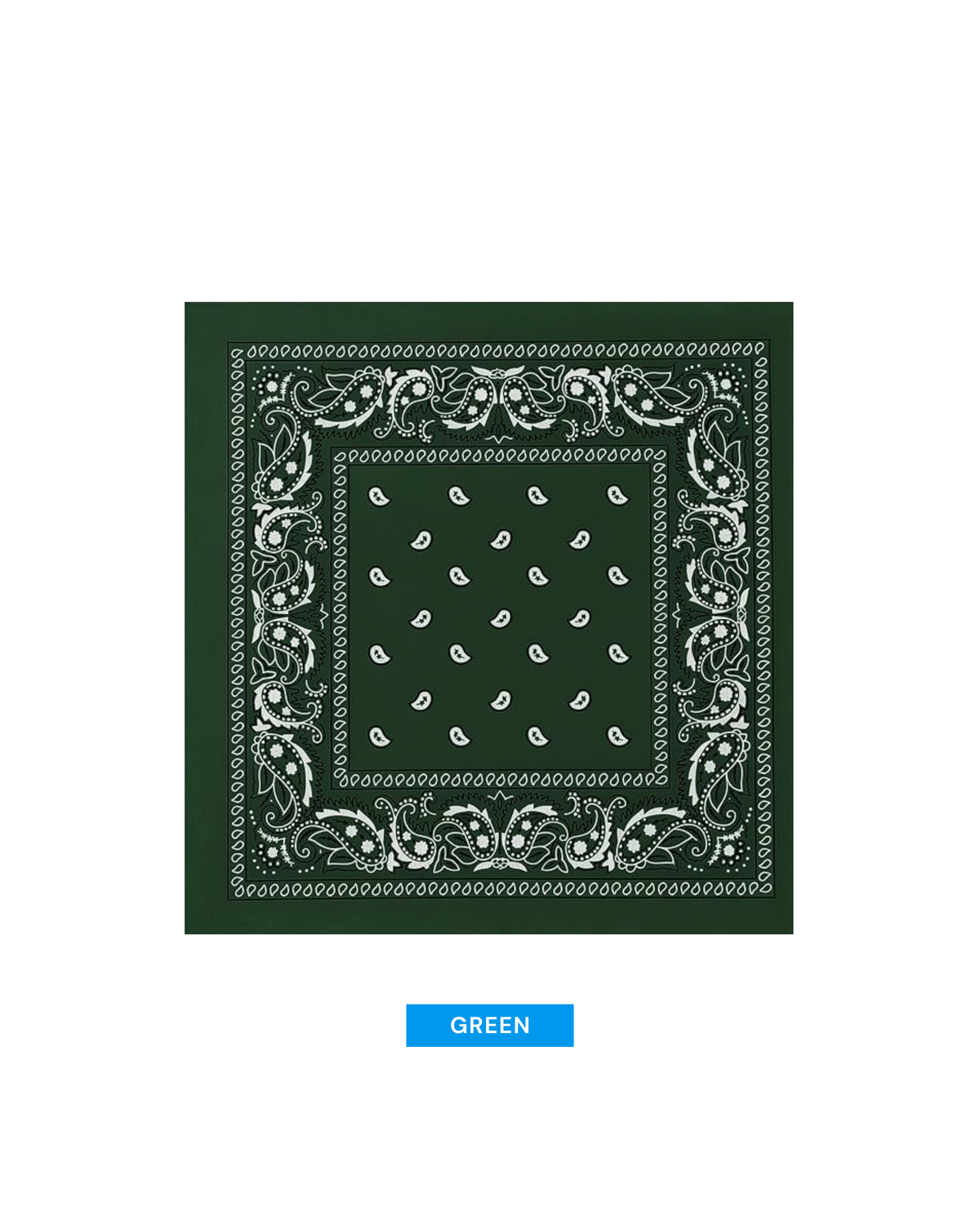 Personalized Embroidered Bandana