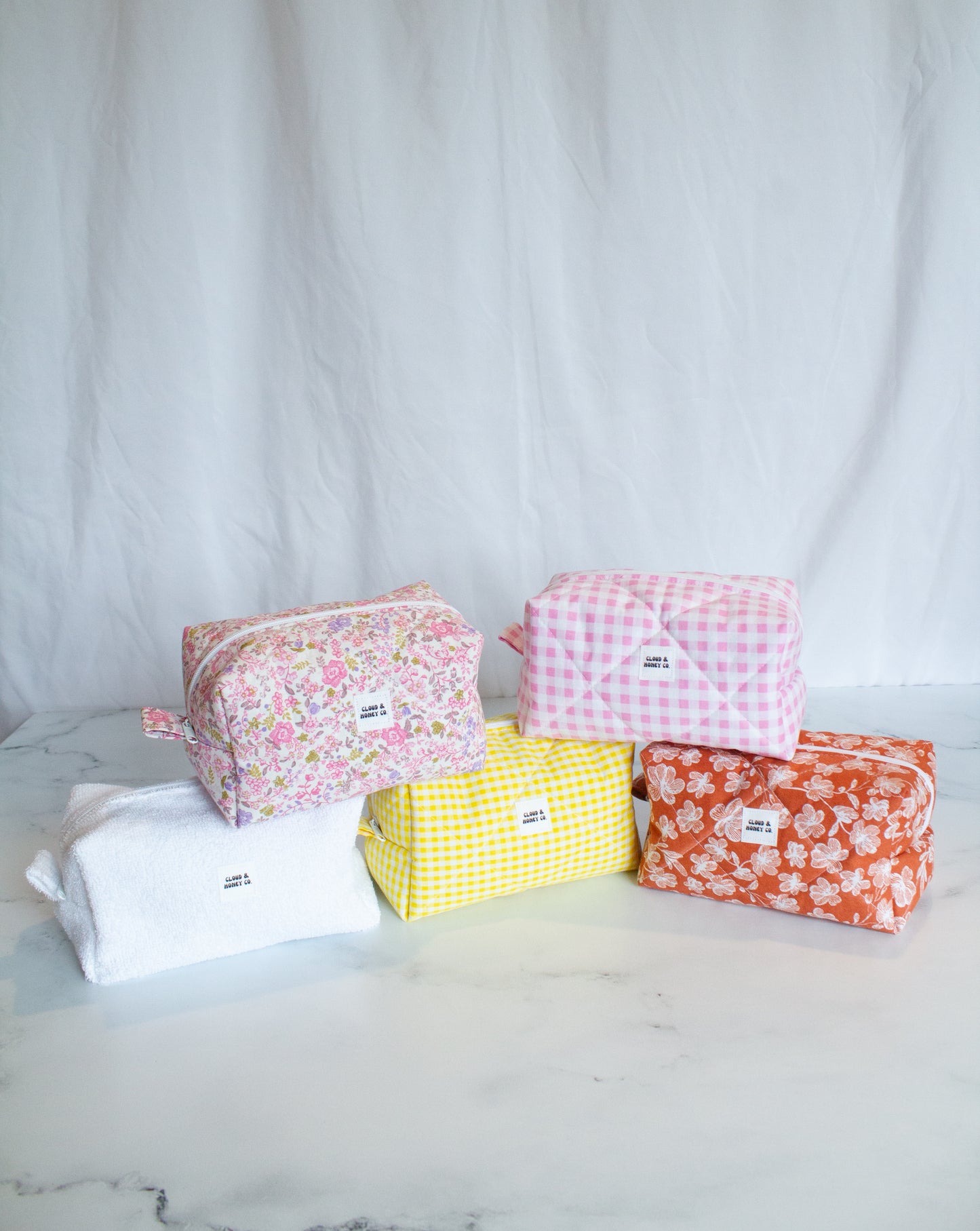 Small Makeup Bag - The Sunset Bloom
