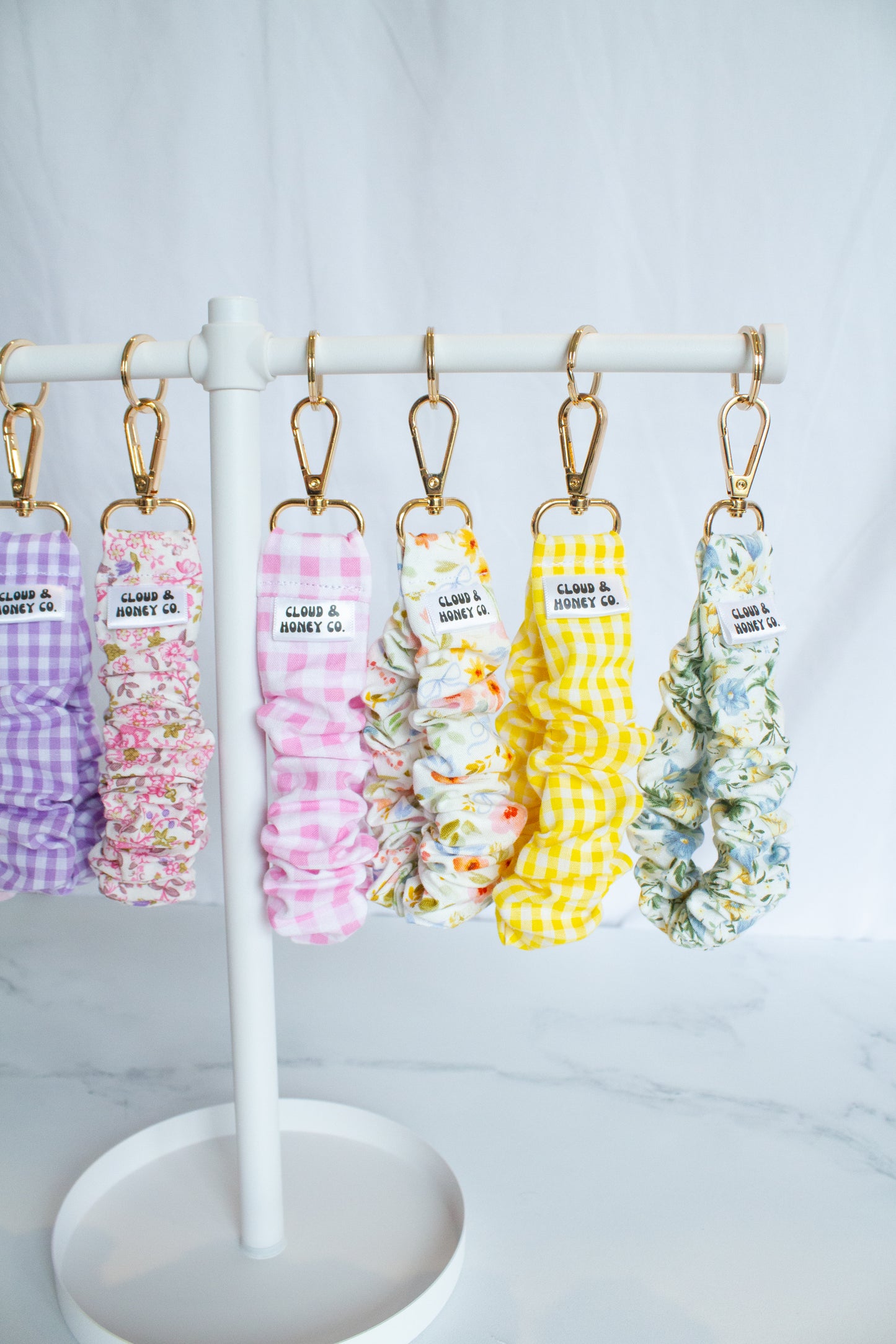 Ruffle Keychain - The Garden Party