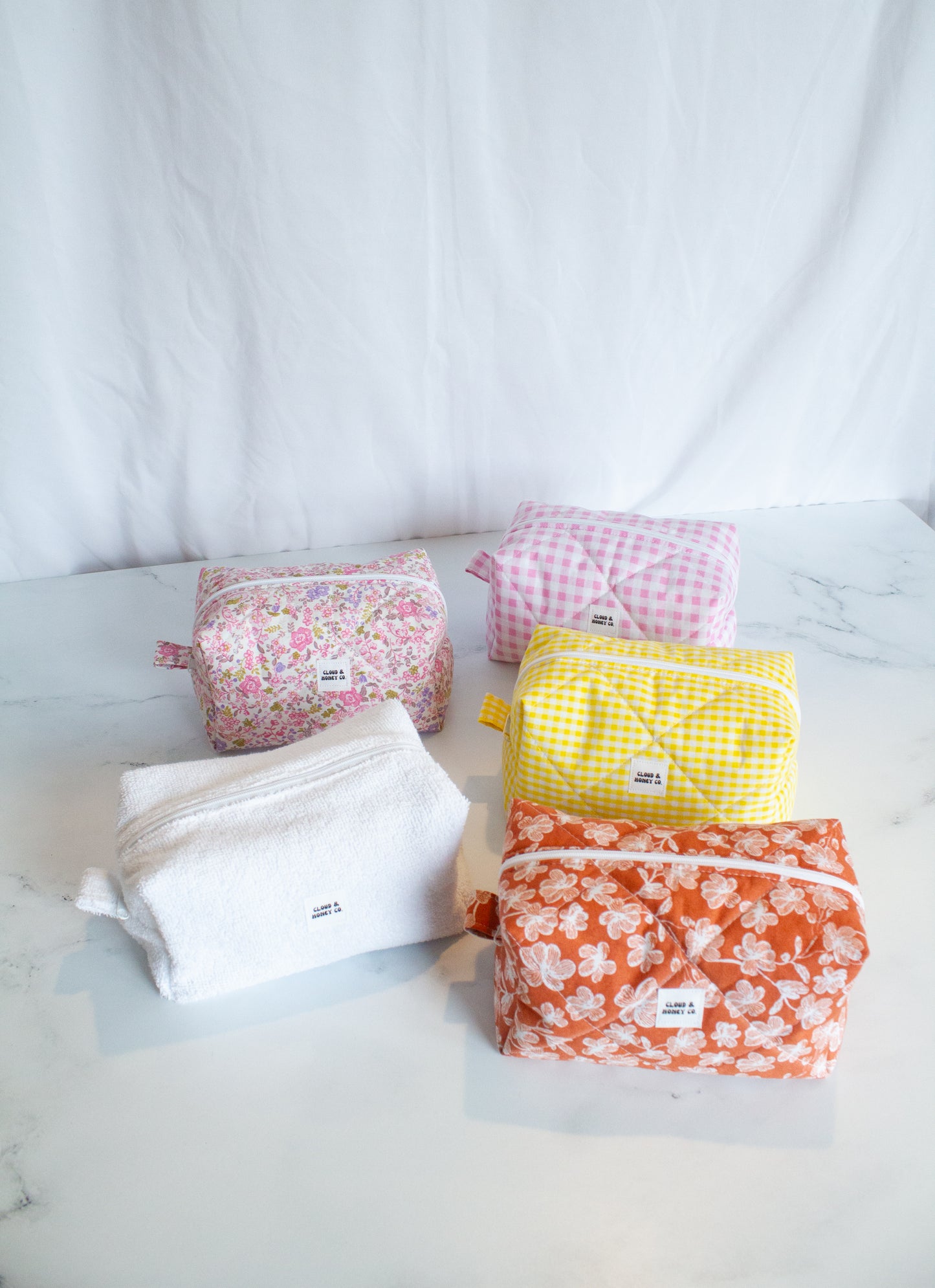 Small Makeup Bag - The Sunset Bloom