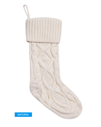 Personalized Embroidered Knit Christmas Stocking