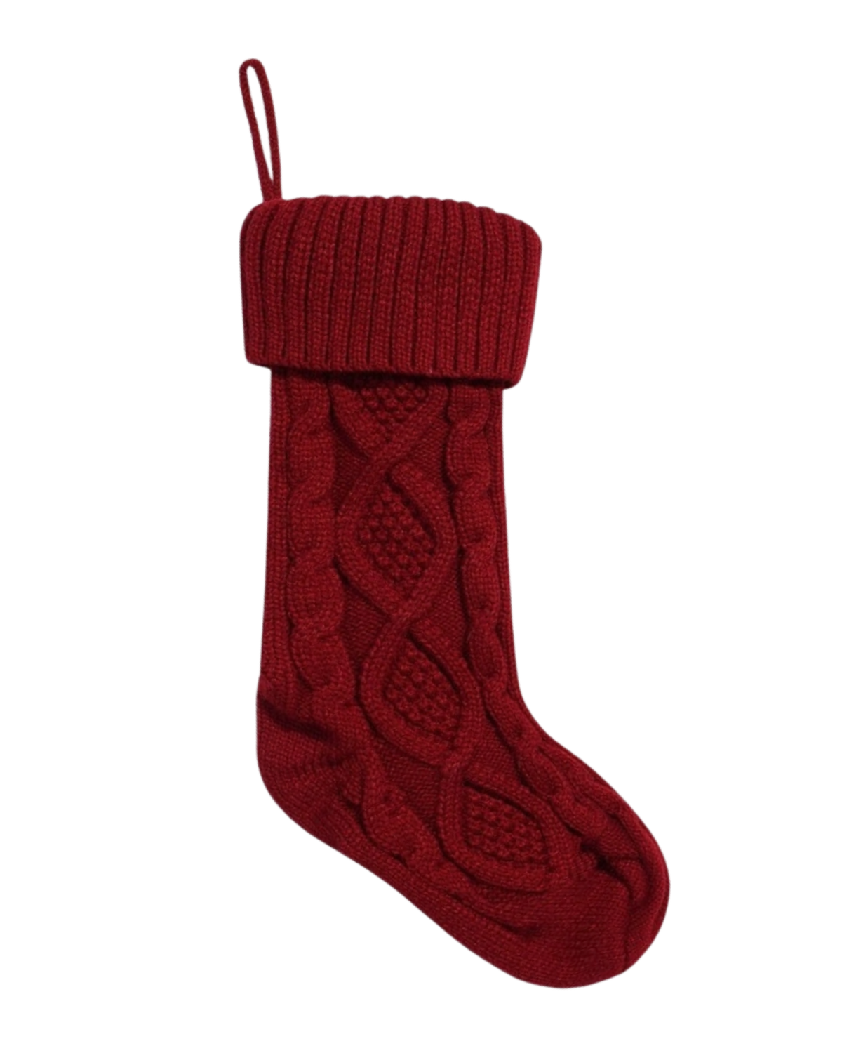 Personalized Embroidered Knit Christmas Stocking