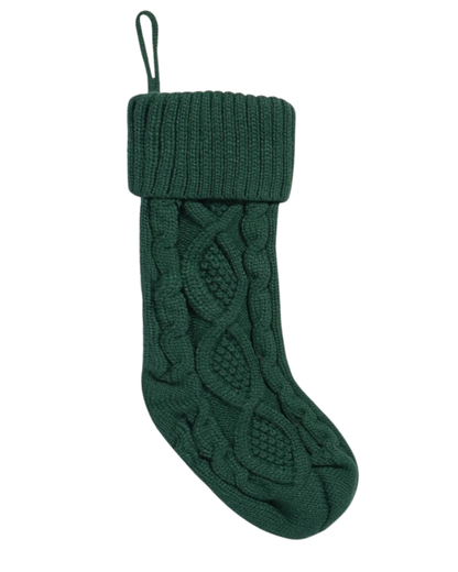 Personalized Embroidered Knit Christmas Stocking