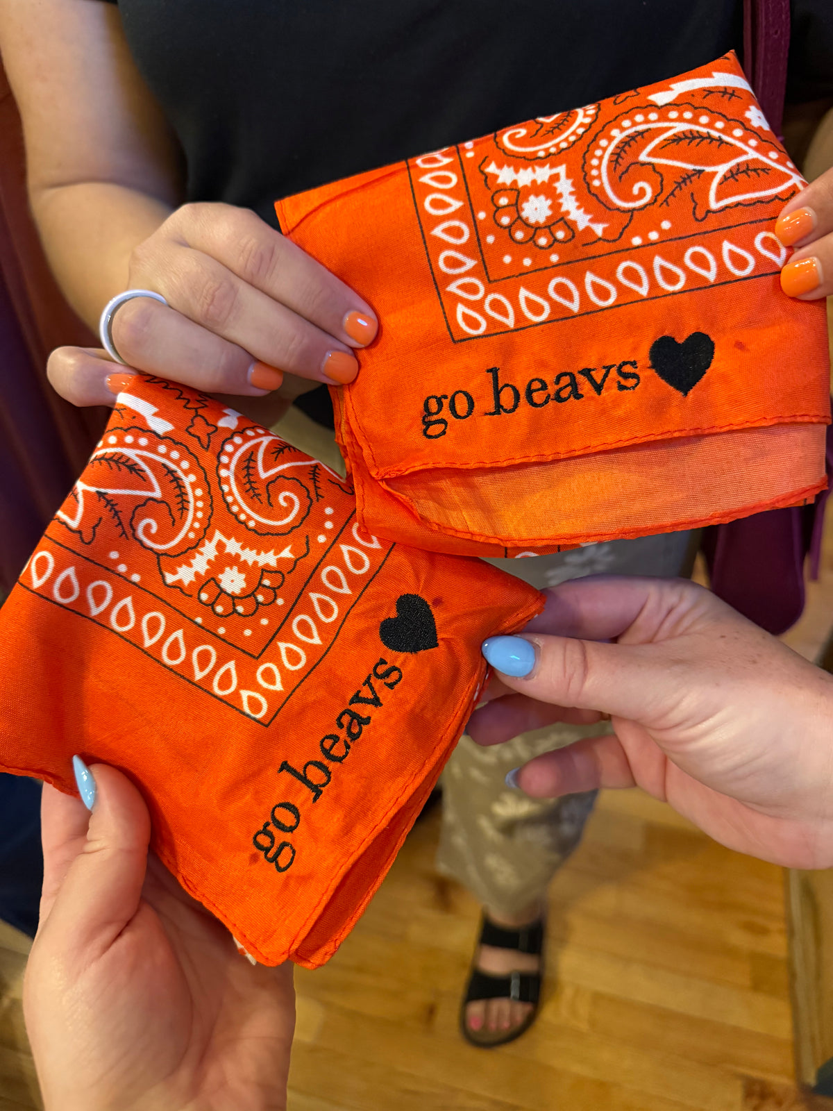 Personalized Embroidered Bandana