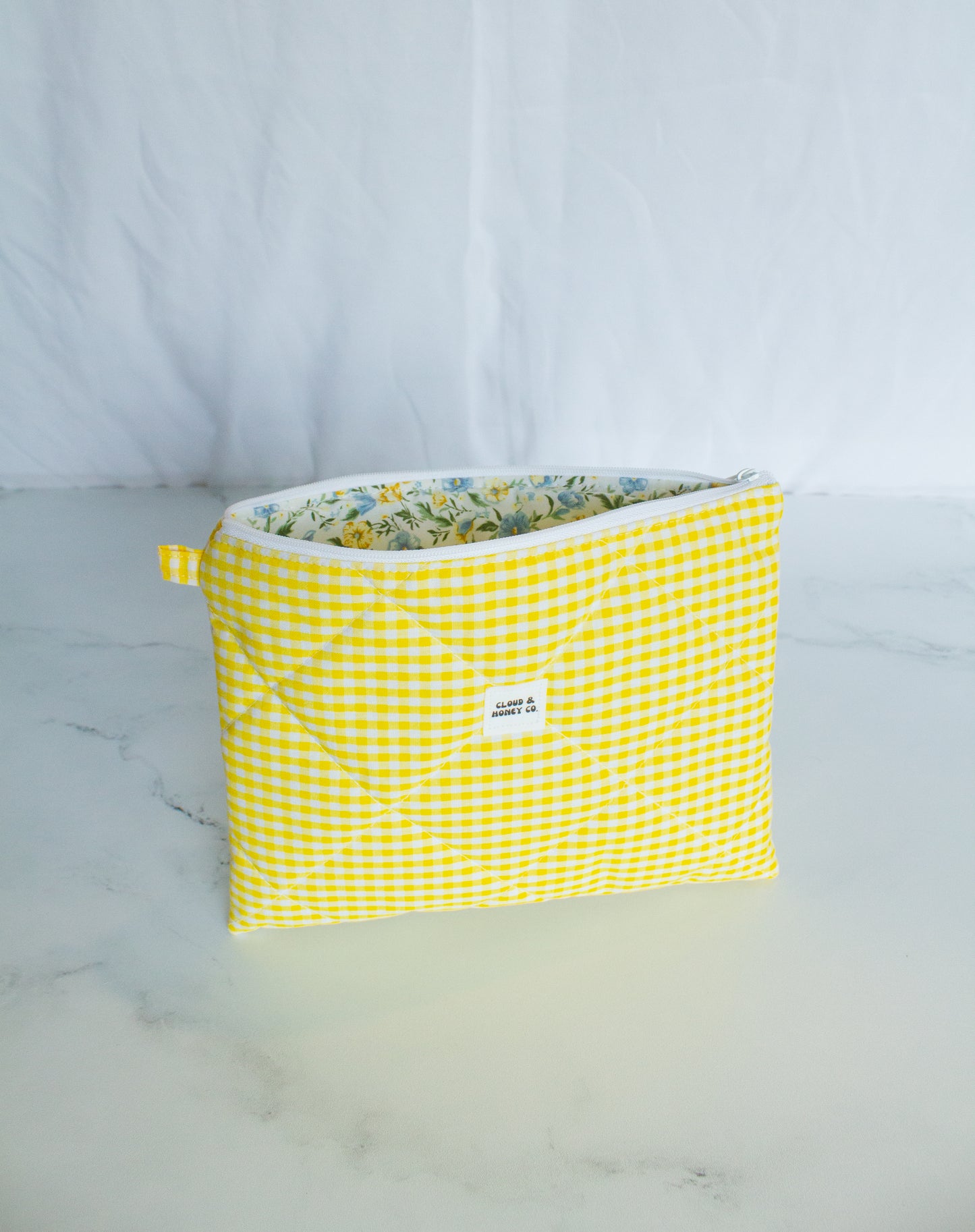 Large Zipper Bag - The Lemon Drop