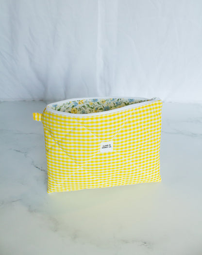 Large Zipper Bag - The Lemon Drop