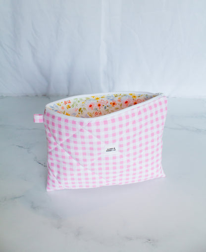 Large Zipper Bag - The Sweetheart