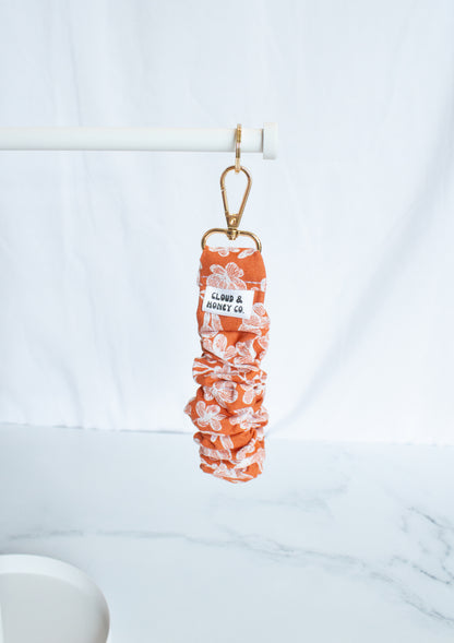 Ruffle Keychain - The Sunset Bloom