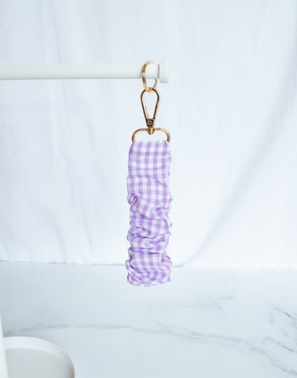 Ruffle Keychain - Lavender Love