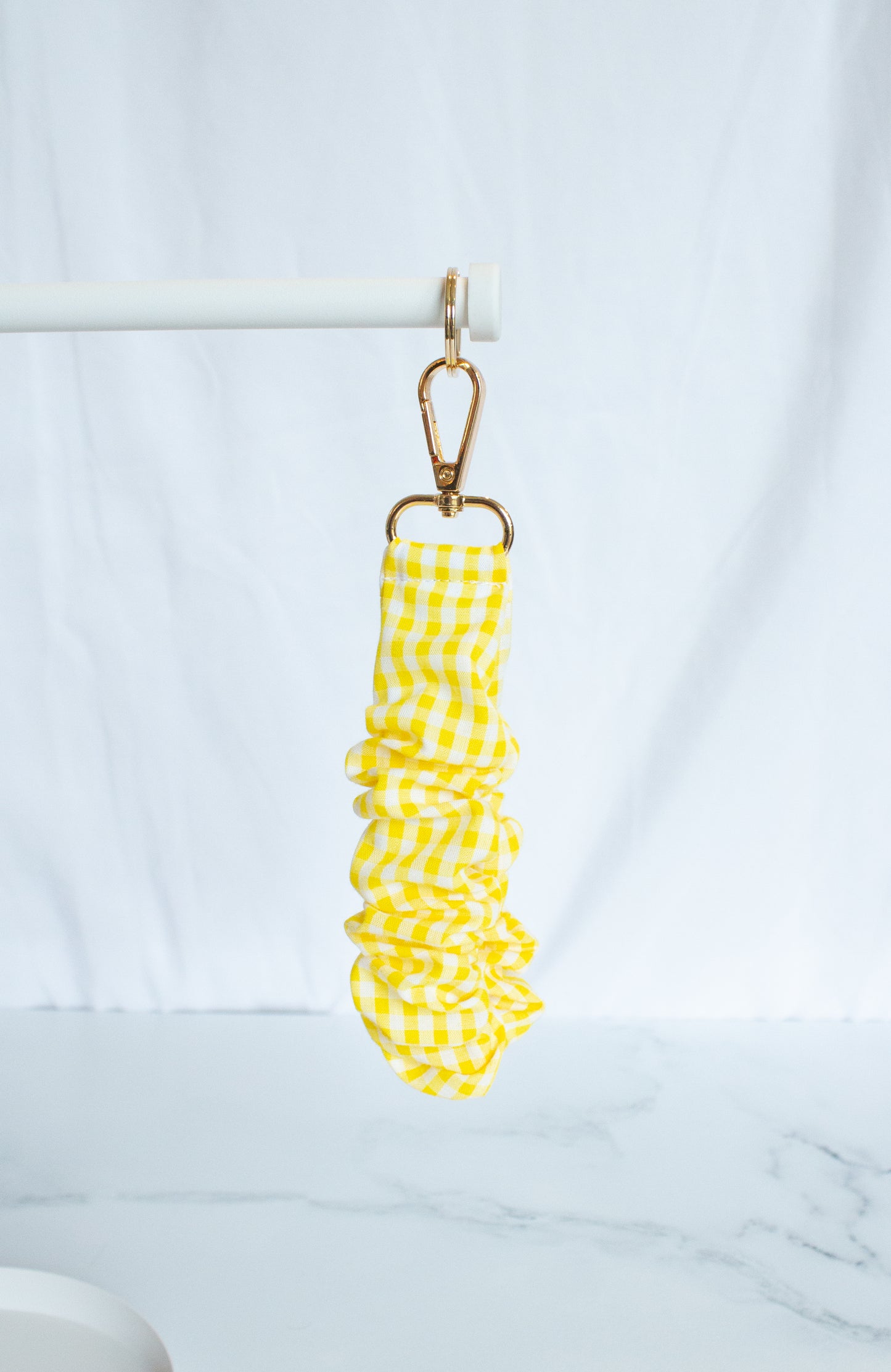 Ruffle Keychain - The Lemon Drop