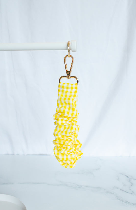 Ruffle Keychain - The Lemon Drop