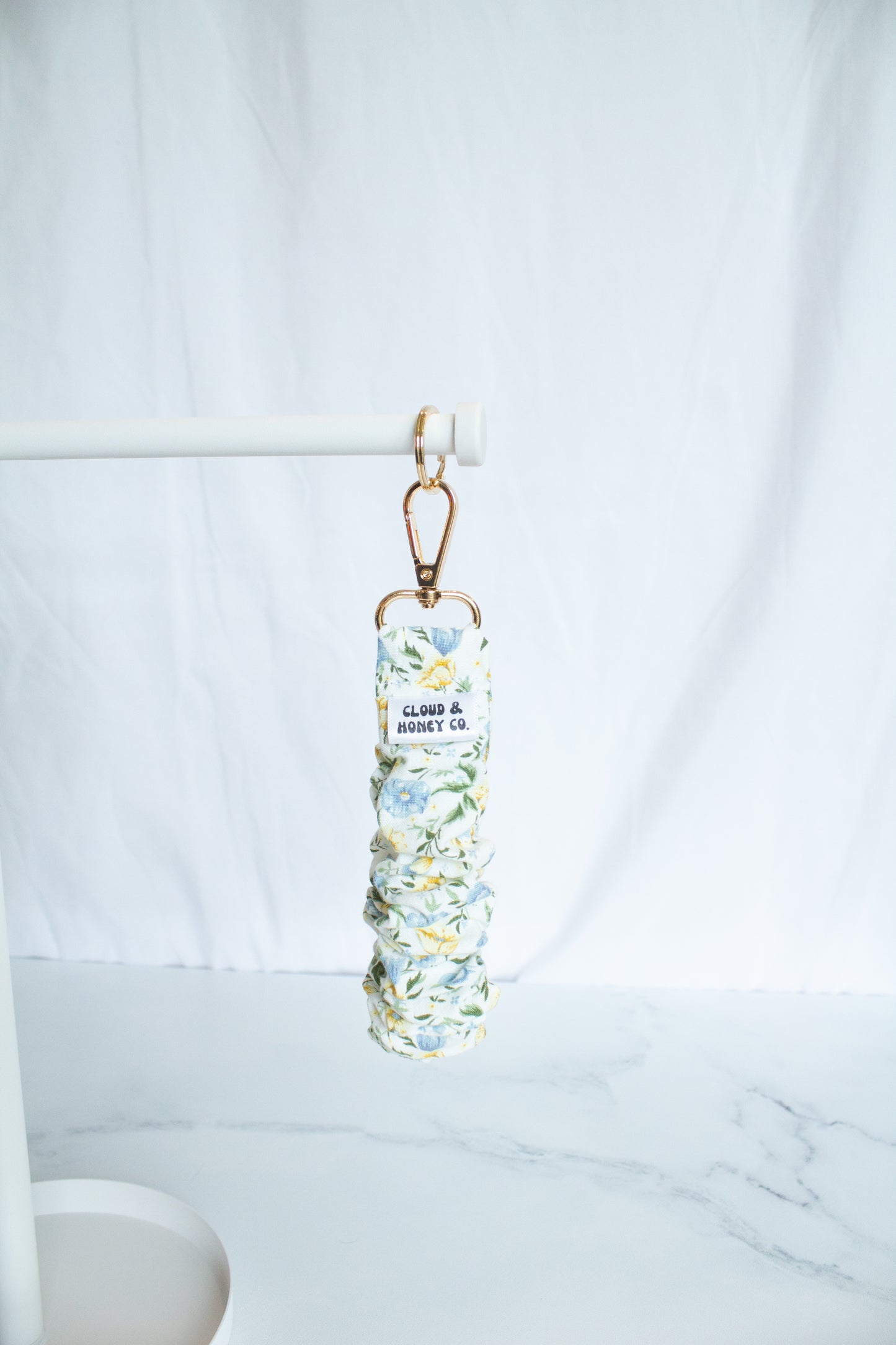 Ruffle Keychain - The Buttercup