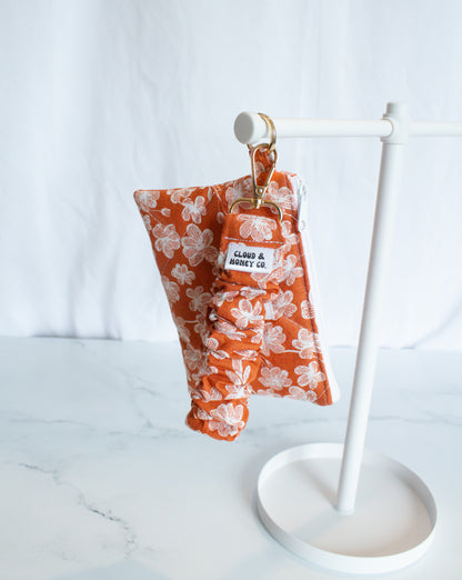 Ruffle Keychain - The Sunset Bloom