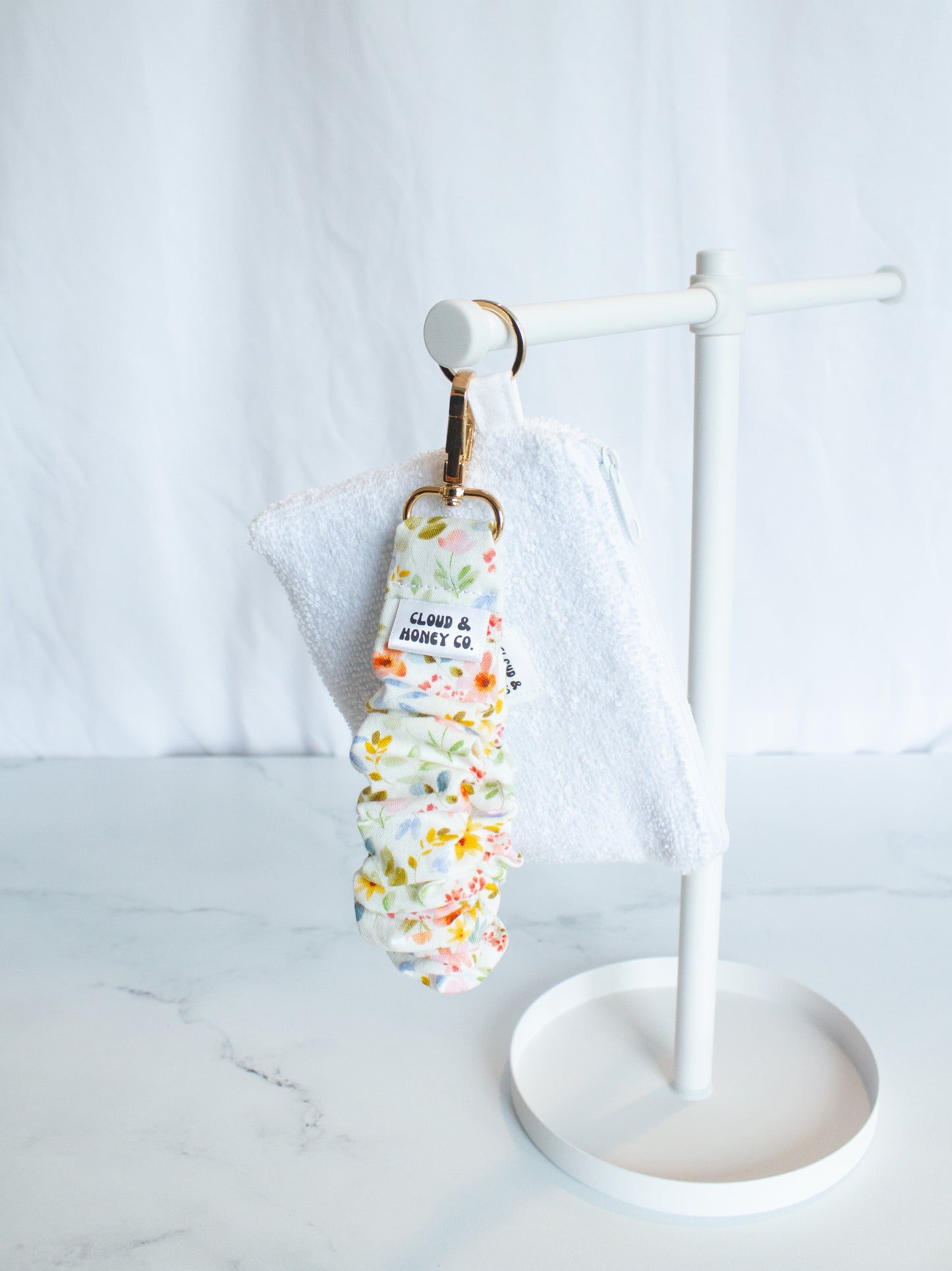 Ruffle Keychain - The Garden Party