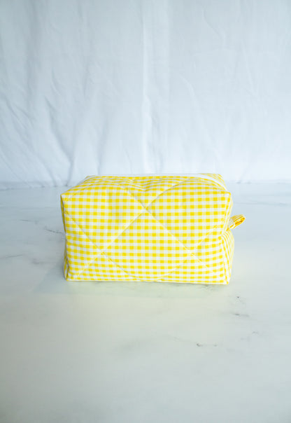 Small Makeup Bag - The Lemon Drop