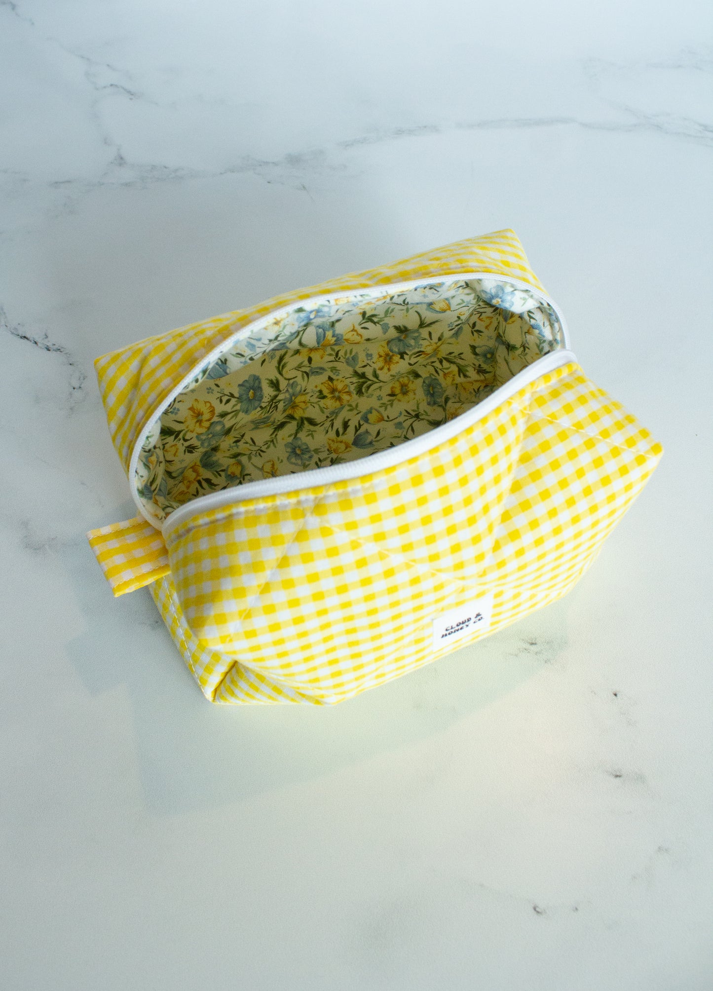 Small Makeup Bag - The Lemon Drop