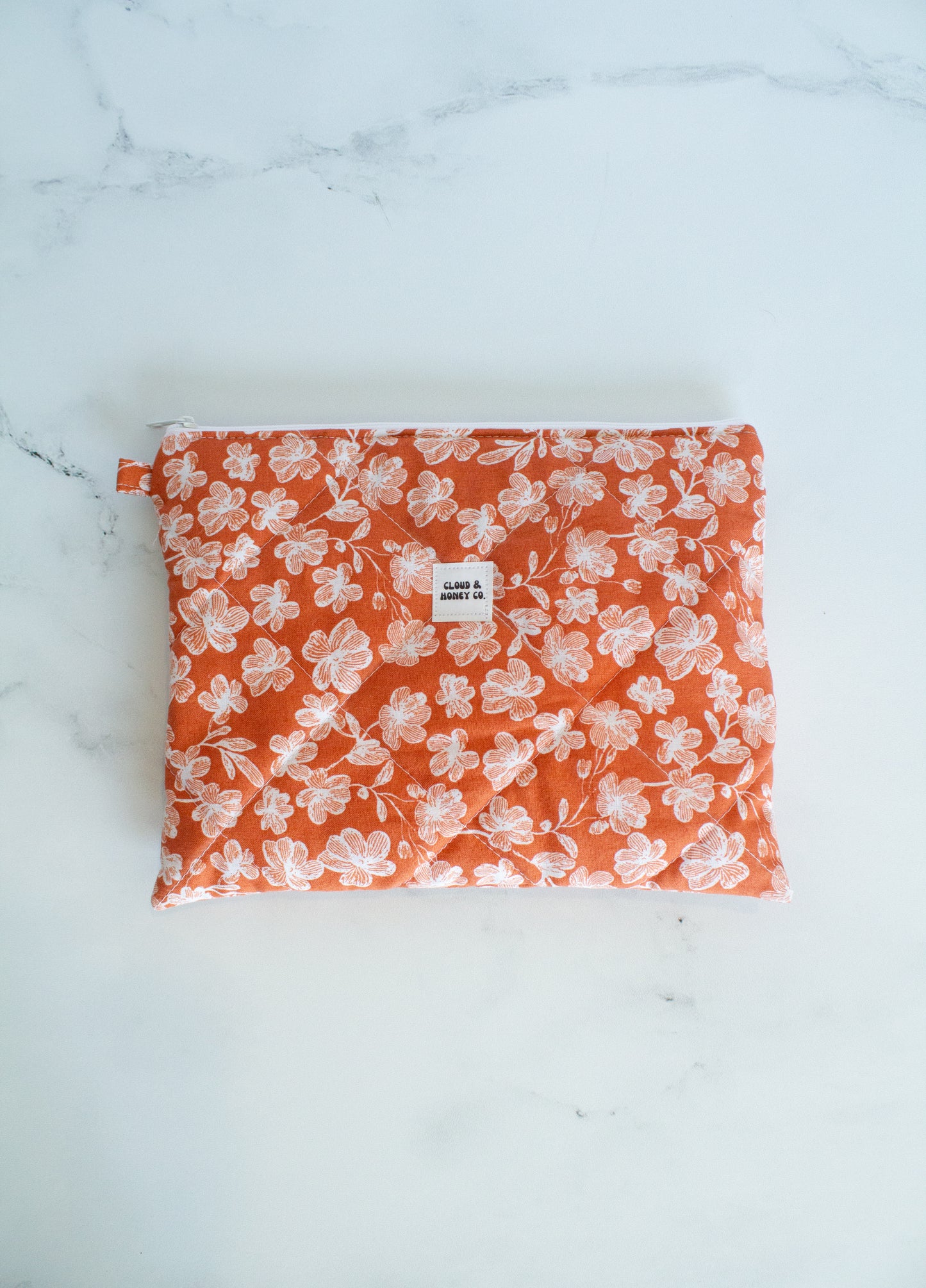 Large Zipper Bag - The Sunset Bloom