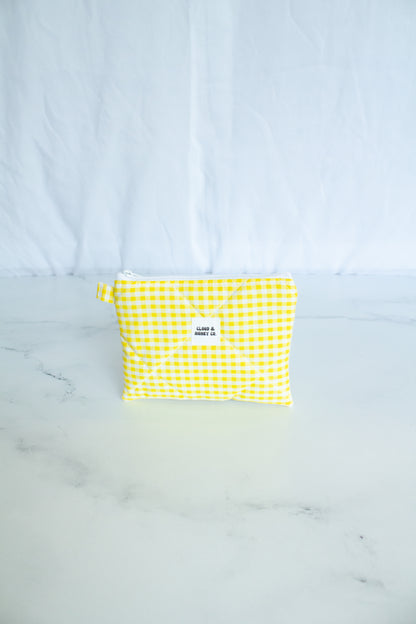 Small Zipper Bag - The Lemon Drop
