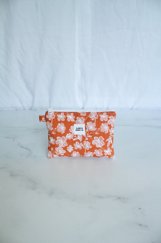 Small Zipper Bag - The Sunset Bloom