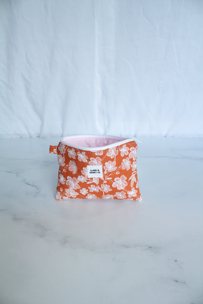 Small Zipper Bag - The Sunset Bloom