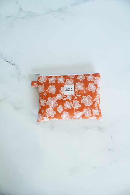 Small Zipper Bag - The Sunset Bloom