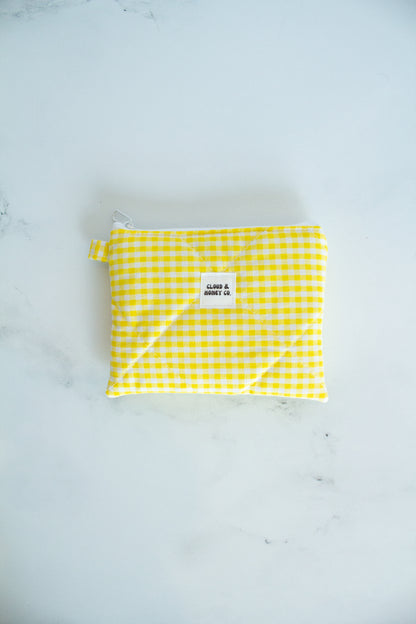 Small Zipper Bag - The Lemon Drop
