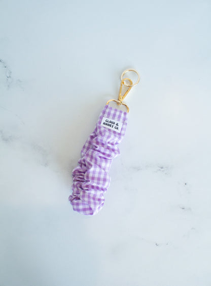 Ruffle Keychain - Lavender Love