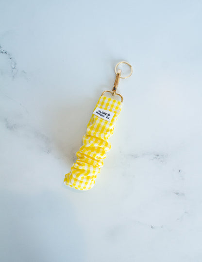 Ruffle Keychain - The Lemon Drop