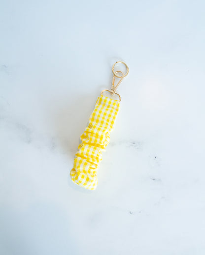 Ruffle Keychain - The Lemon Drop
