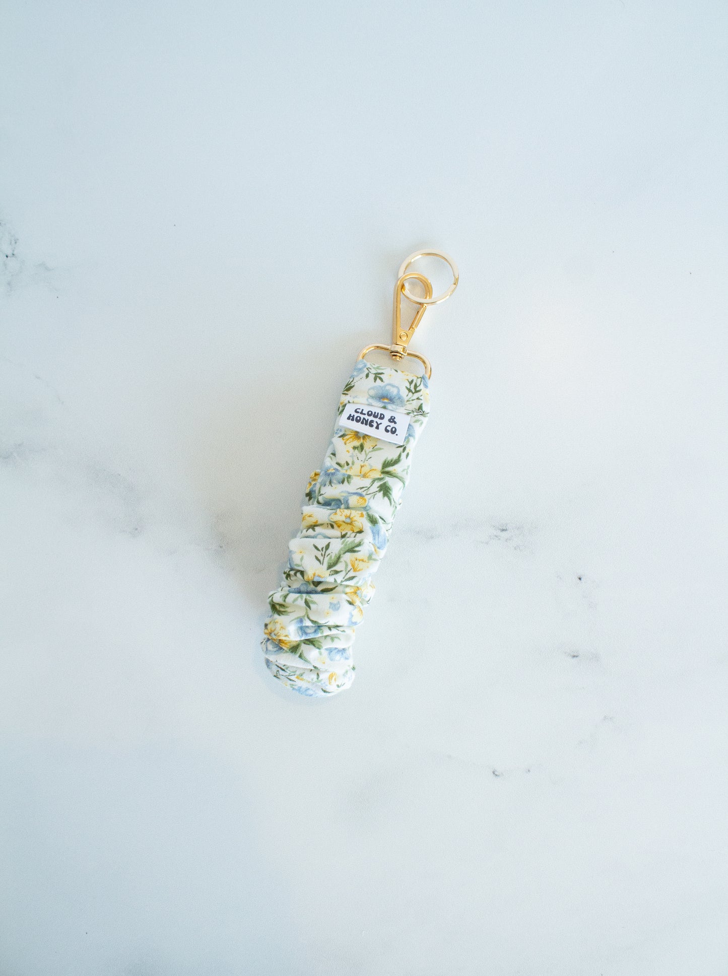 Ruffle Keychain - The Buttercup