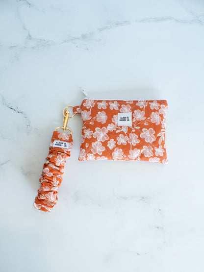 Ruffle Keychain - The Sunset Bloom
