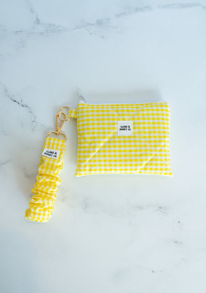 Small Zipper Bag - The Lemon Drop