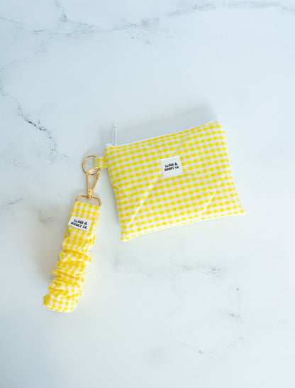Ruffle Keychain - The Lemon Drop