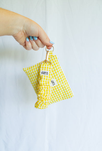 Ruffle Keychain - The Lemon Drop