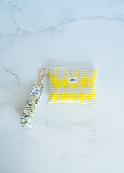 Ruffle Keychain - The Buttercup