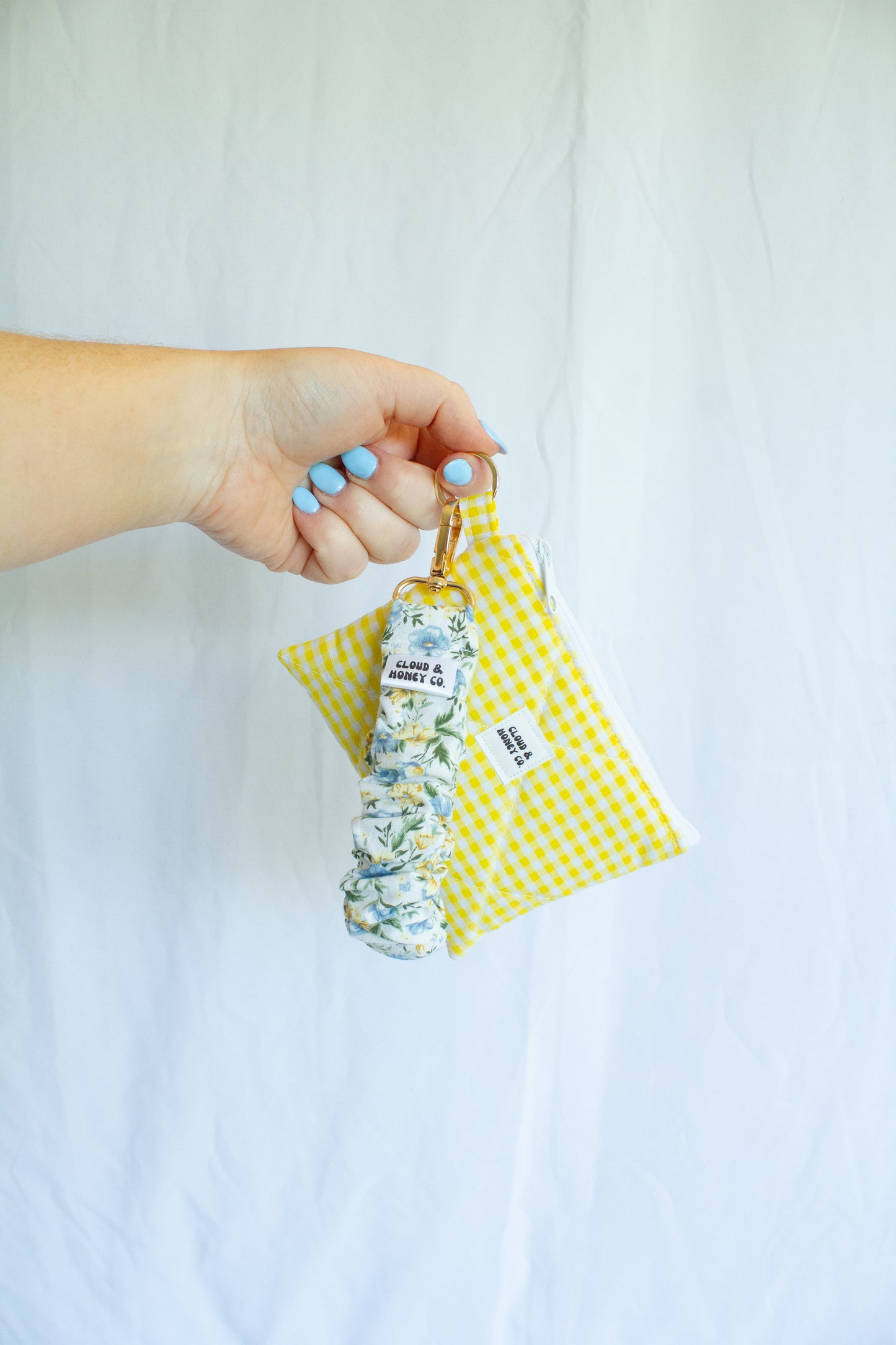 Ruffle Keychain - The Buttercup