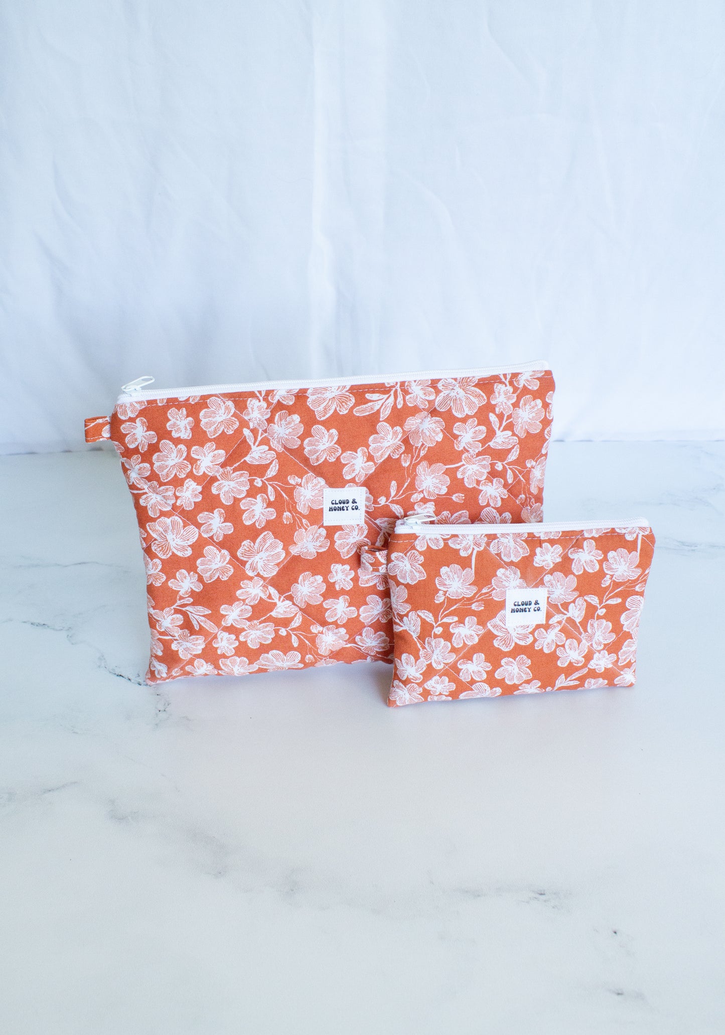 Small Zipper Bag - The Sunset Bloom