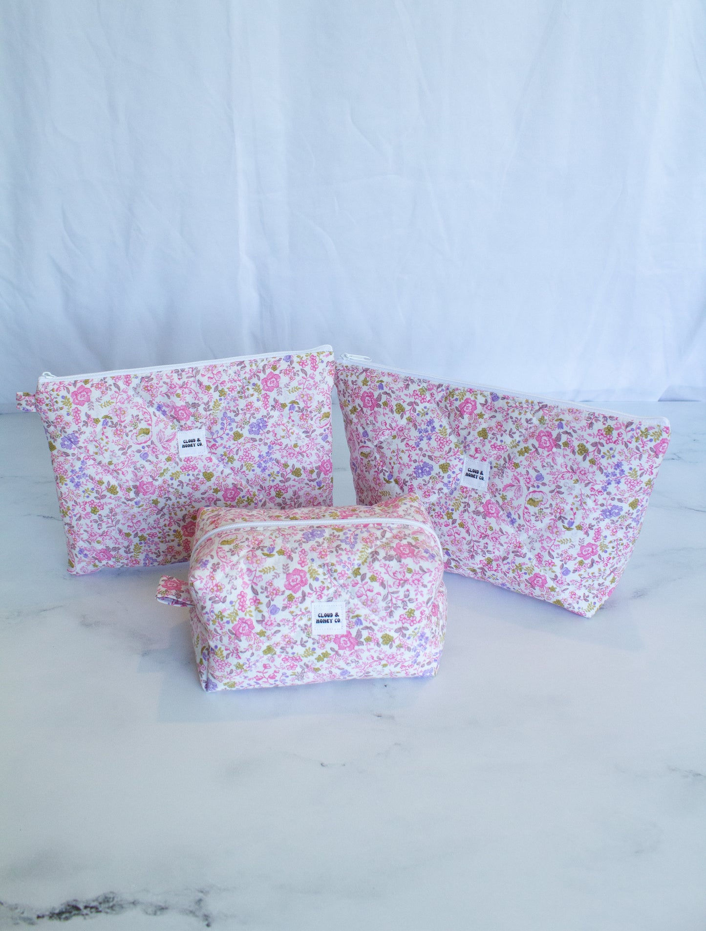 Small Makeup Bag - The Blossom Baby