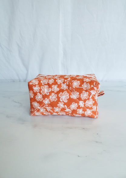 Small Makeup Bag - The Sunset Bloom