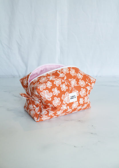 Small Makeup Bag - The Sunset Bloom