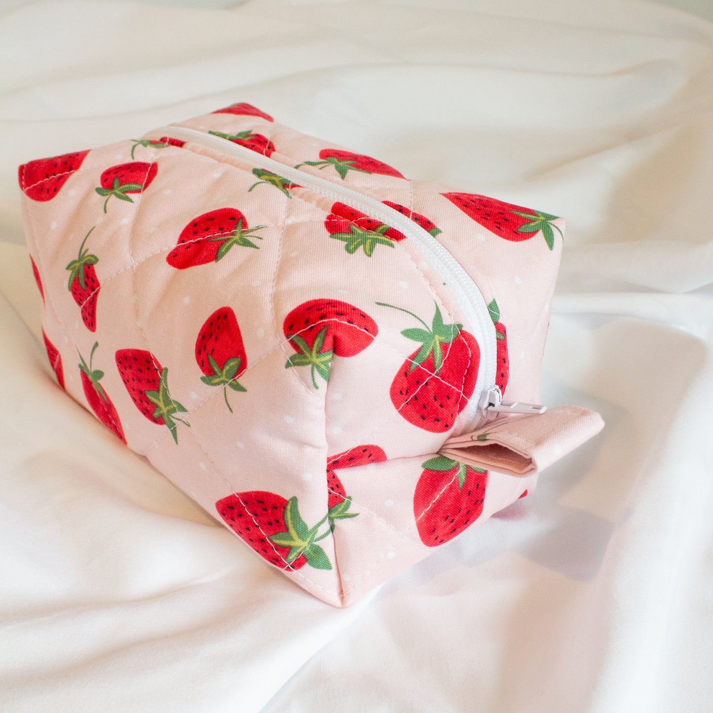 The Strawberry Sweetie Small Makeup Bag