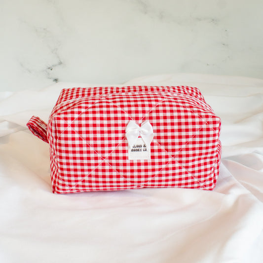 The Cherry Babe Small Makeup Bag