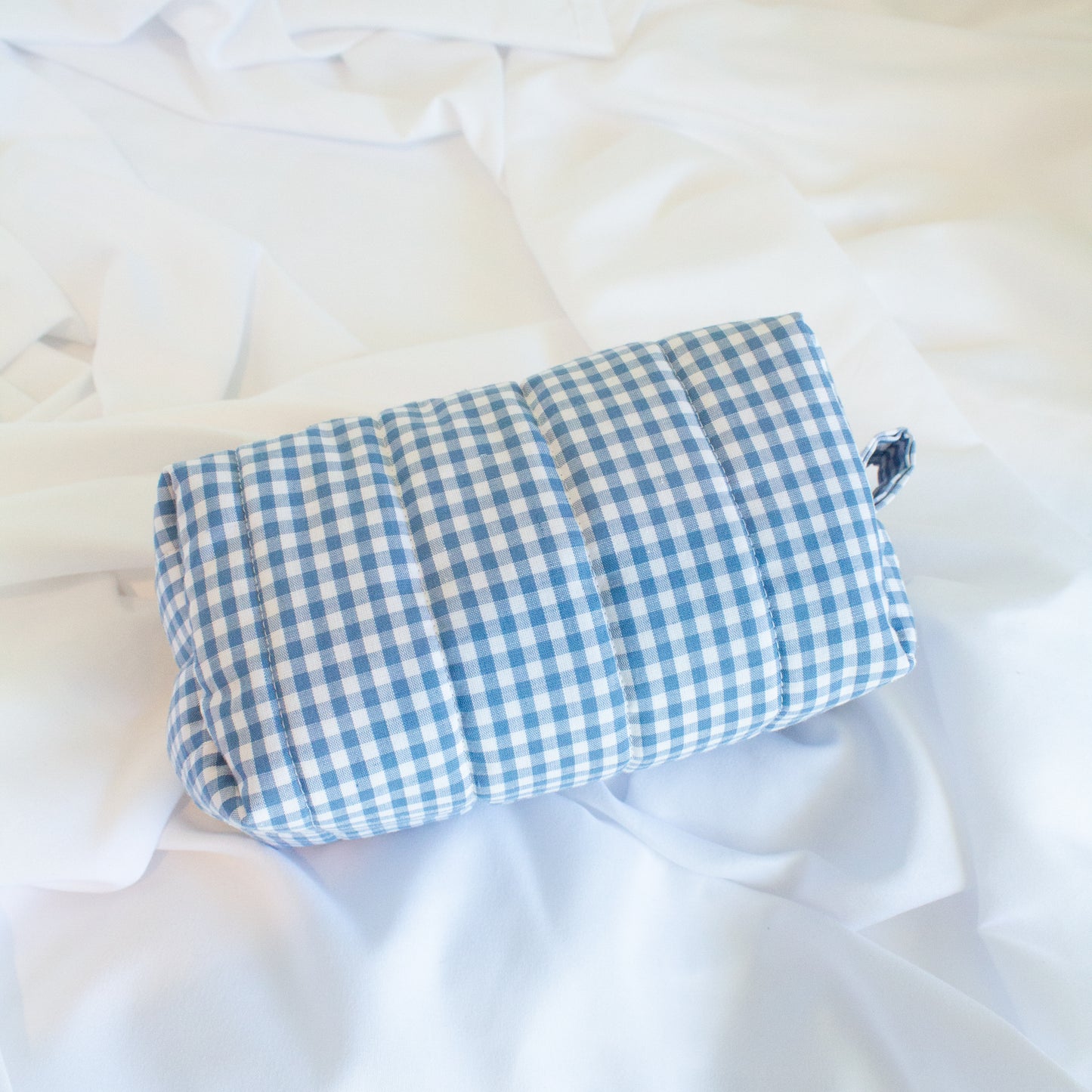 The Gingham Dream Small Makeup Bag
