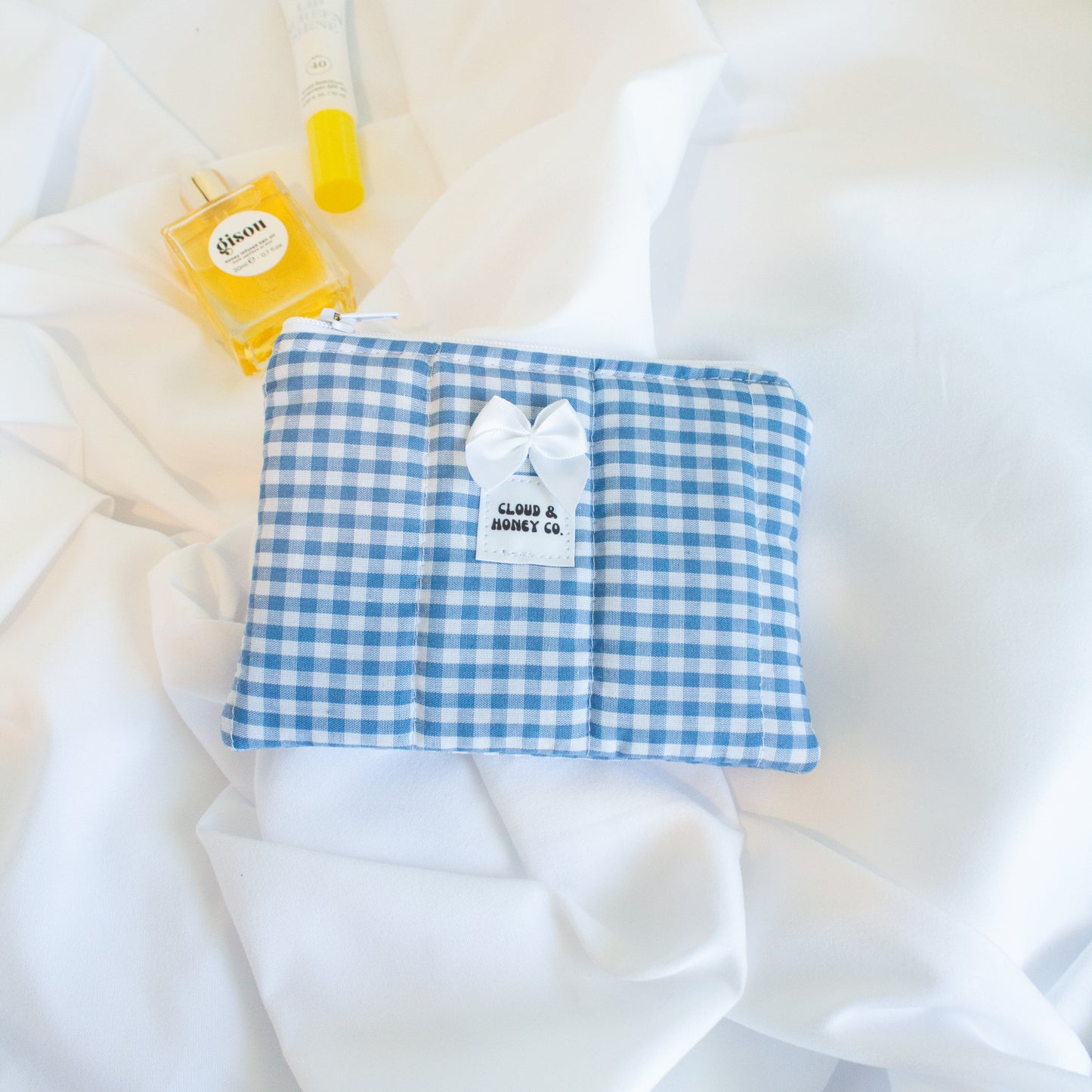 The Gingham Dream Small Zipper Bag