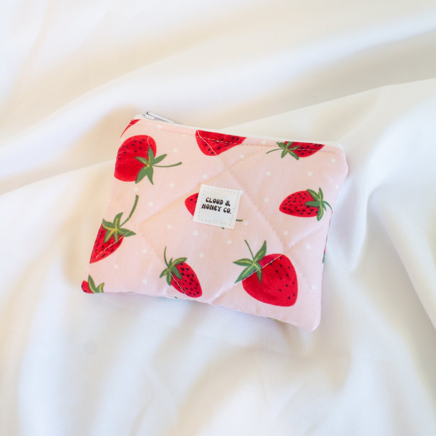 The Strawberry Sweetie Small Zipper Bag