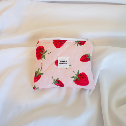 The Strawberry Sweetie Small Zipper Bag