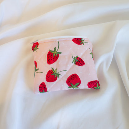 The Strawberry Sweetie Small Zipper Bag