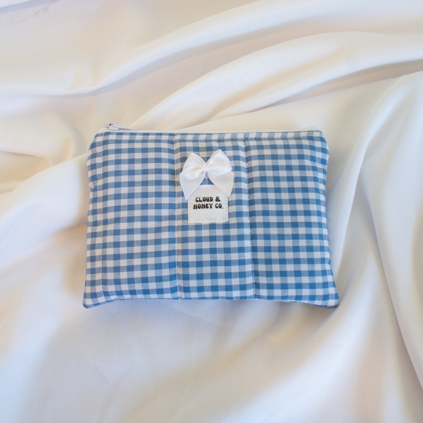 The Gingham Dream Small Zipper Bag